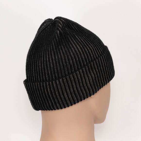Alfani Men Two-Tone Plated Beanie Black One Size - Picture 4 of 9